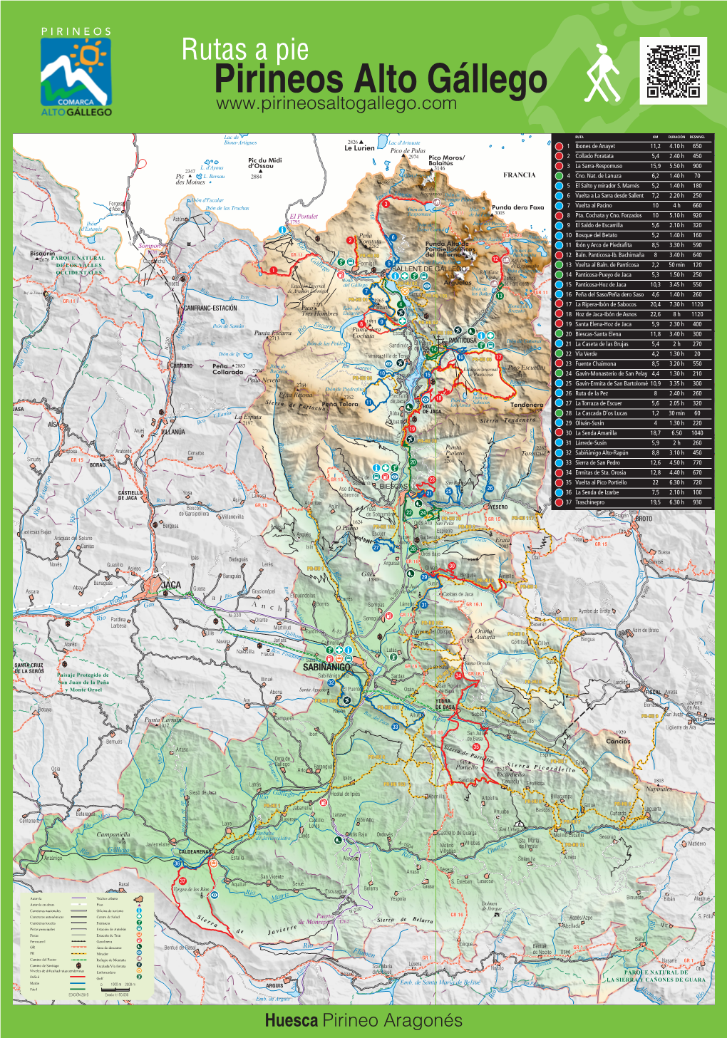 Rutas a Pie Pirineos Alto Gállego