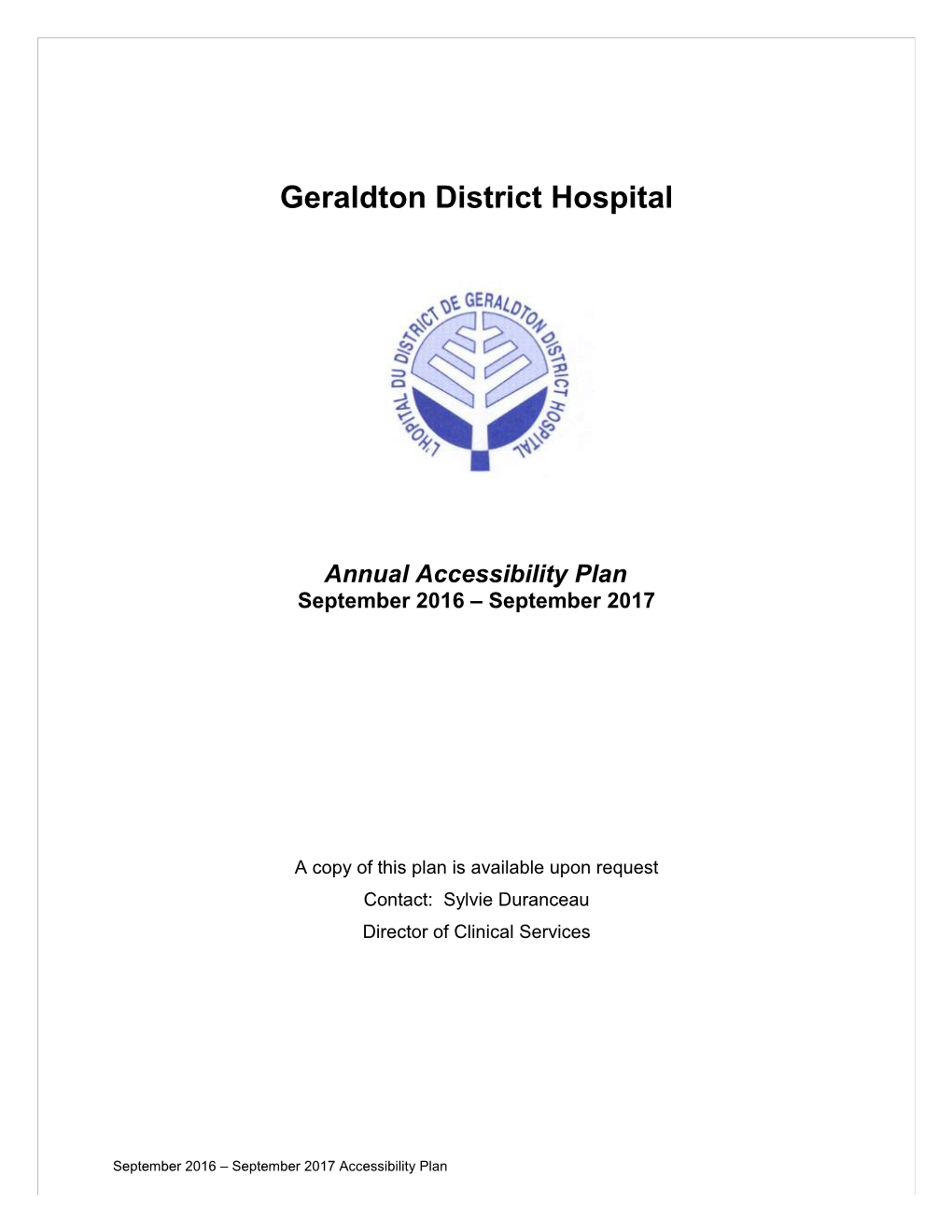 Geraldton District Hospital