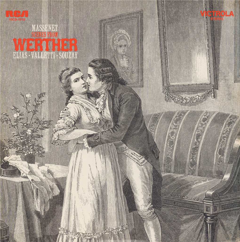 SCENES from WERTHER English Version by Anne Grossman