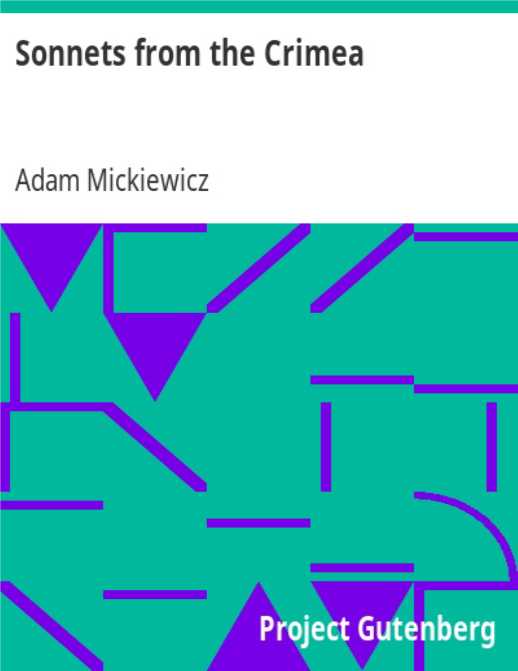 Sonnets from the Crimea, by Adam Mickiewicz