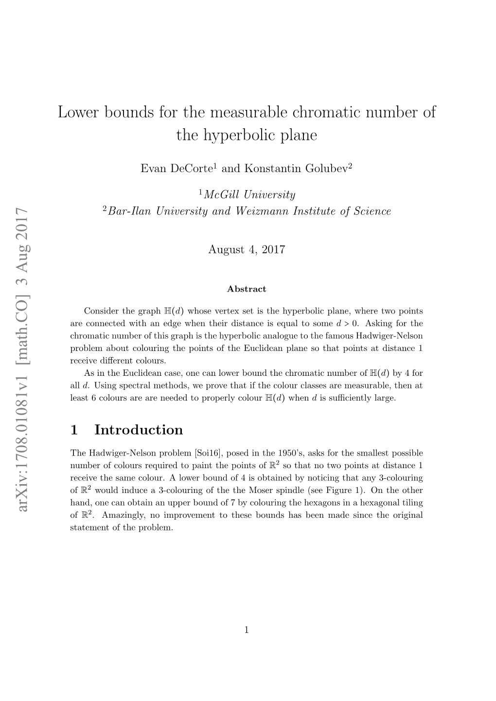 Lower Bounds for the Measurable Chromatic Number of the Hyperbolic Plane