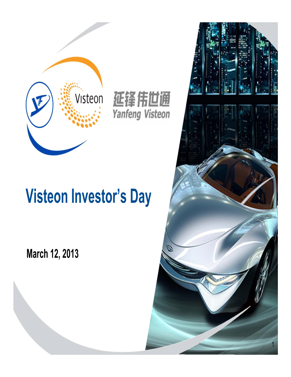 Visteon Investor's