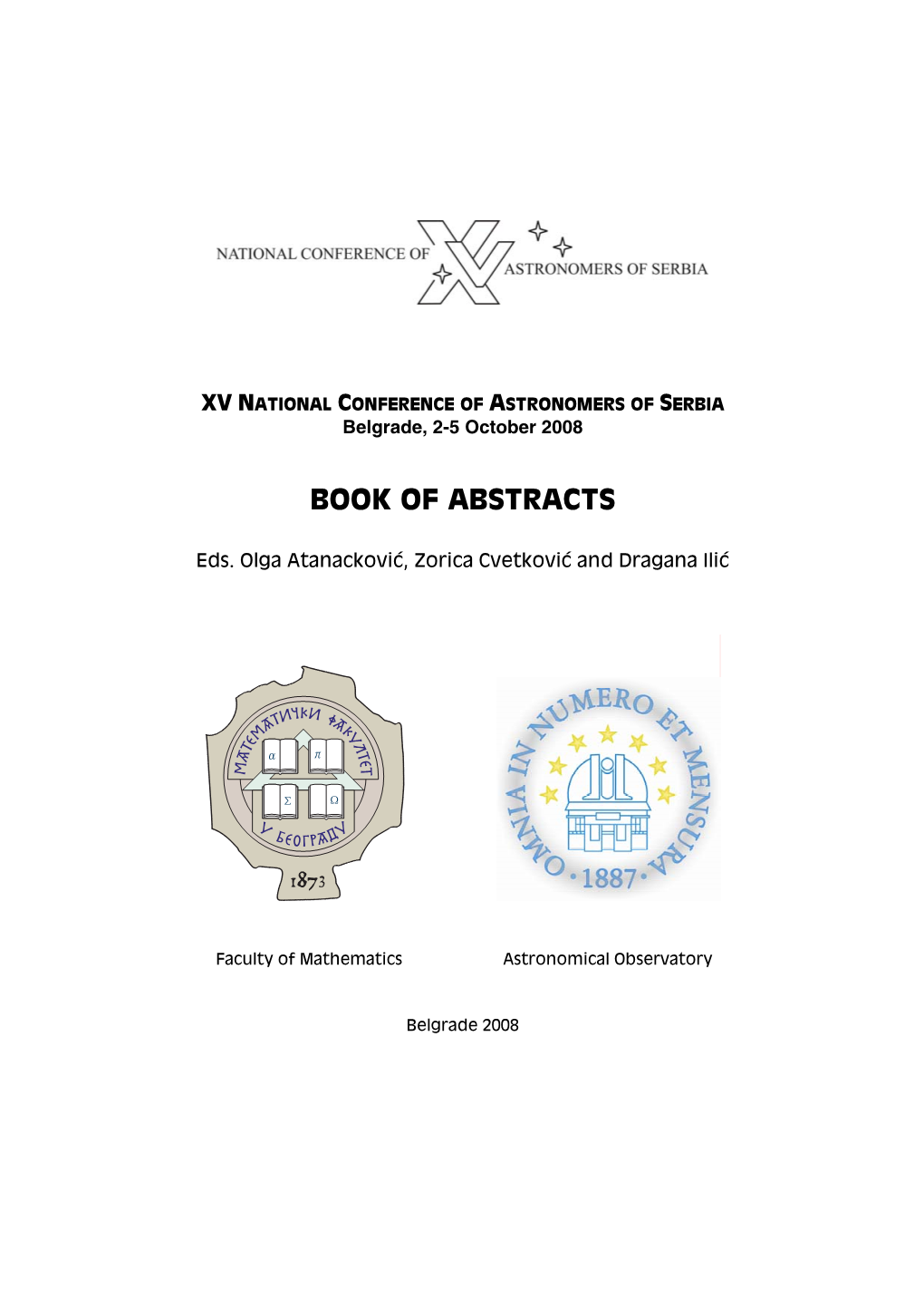 Book of Abstracts