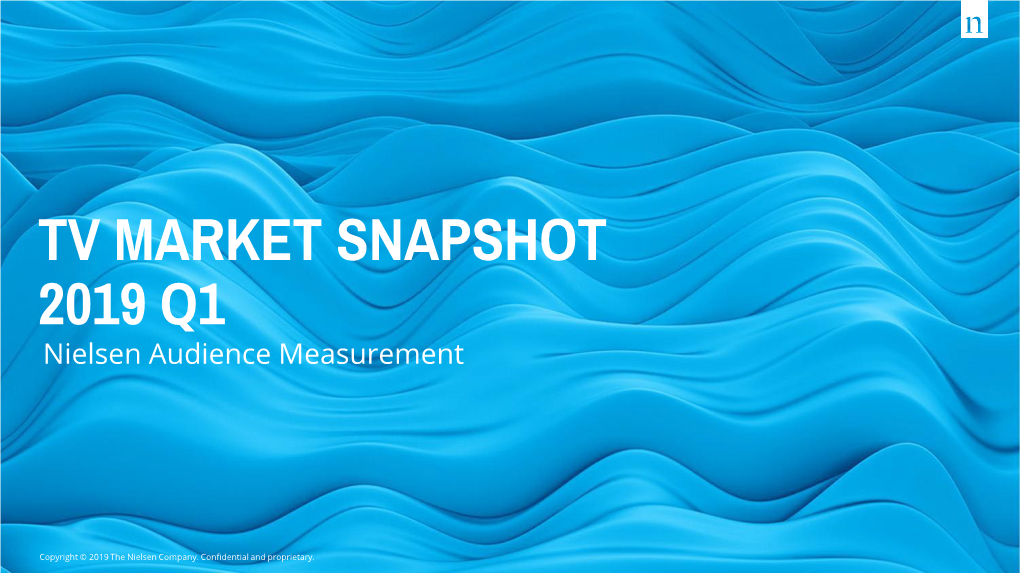 Tv Market Snapshot Q1/2019