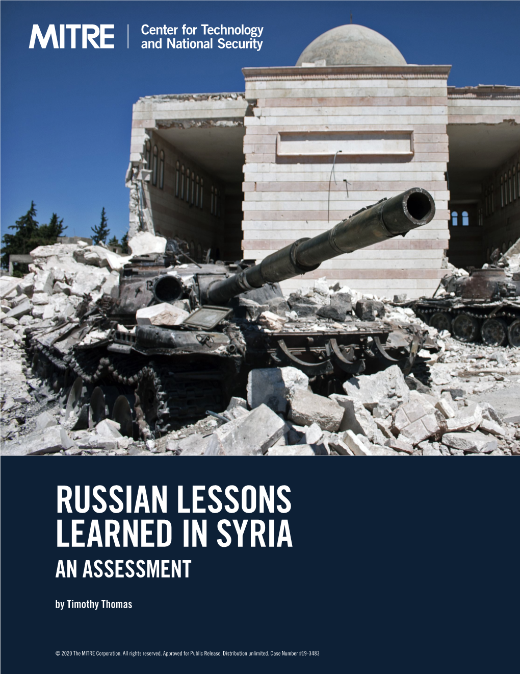 RUSSIAN LESSONS LEARNED in SYRIA an ASSESSMENT by Timothy Thomas