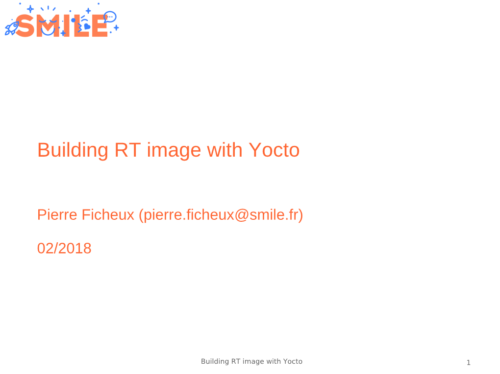 Building RT Image with Yocto