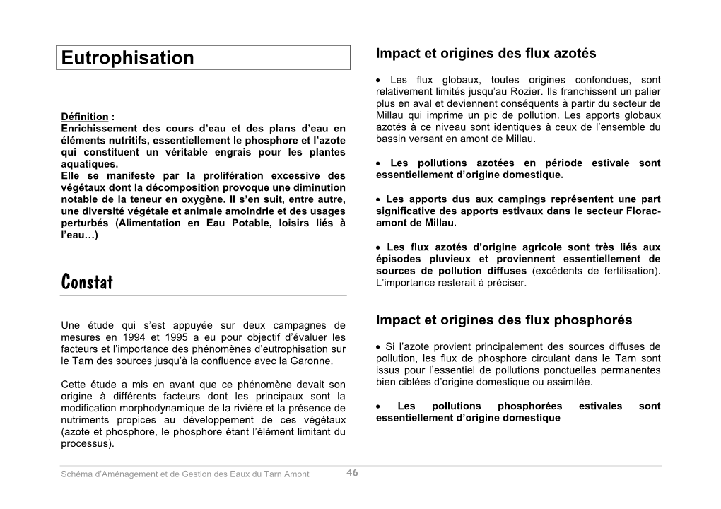 Constat L’Importance Resterait À Préciser