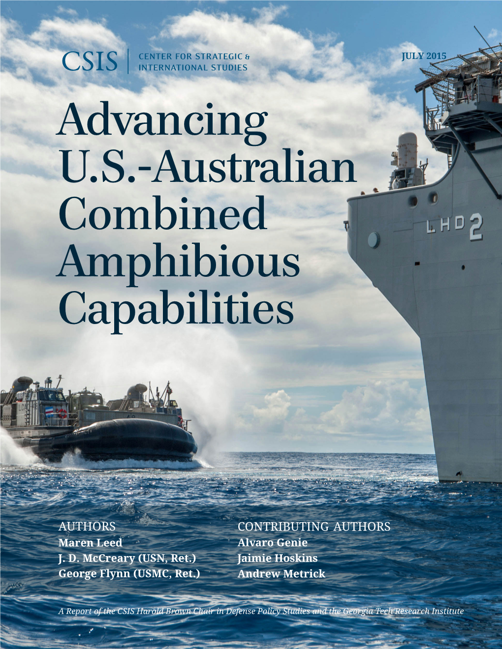 Advancing U.S.-Australian Combined Amphibious Capabilities