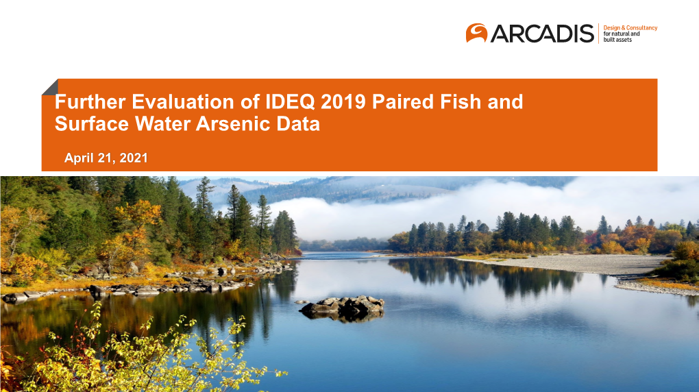 Fish Weight and Trophic Level on Ratio of Ias to Tas – Effect of Idaho River Basin on Ias Surface Water and Tissue Concentrations