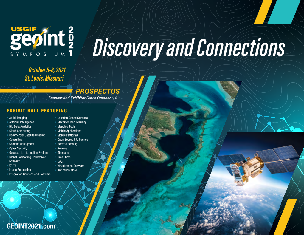 GEOINT 2021 Prospectus