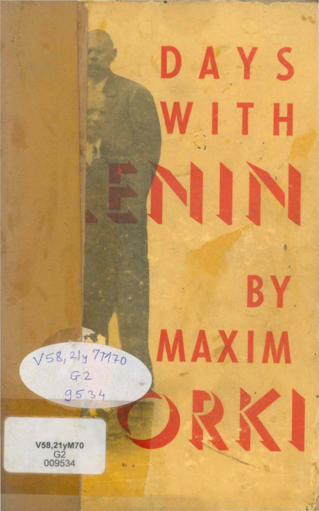 Days with Lenin