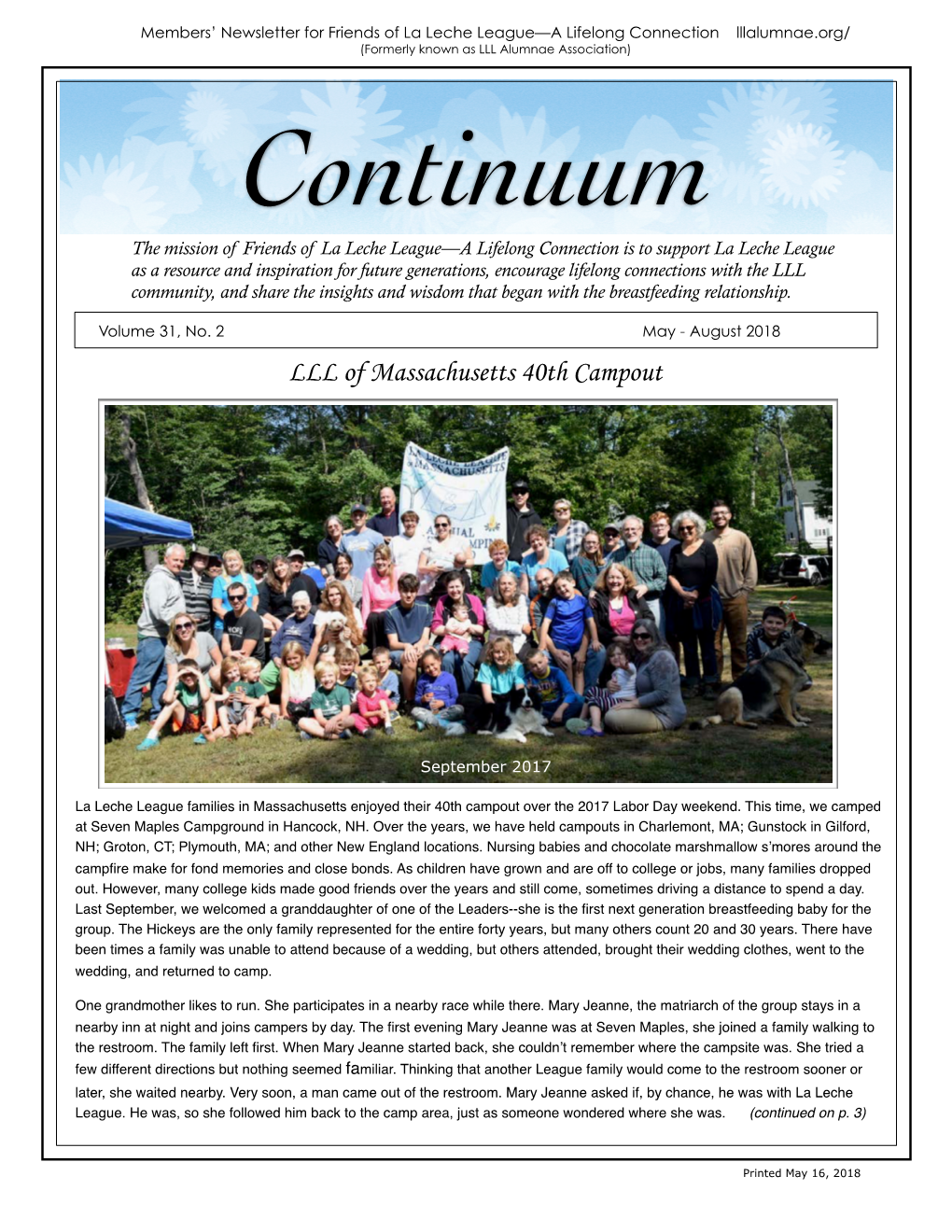 Continuum May-Aug2018 Finalcopy