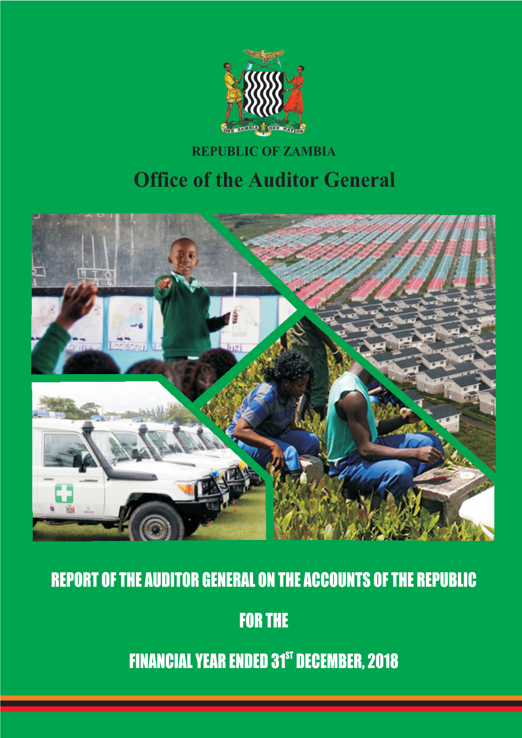 Auditor Generals Main Report for 2018