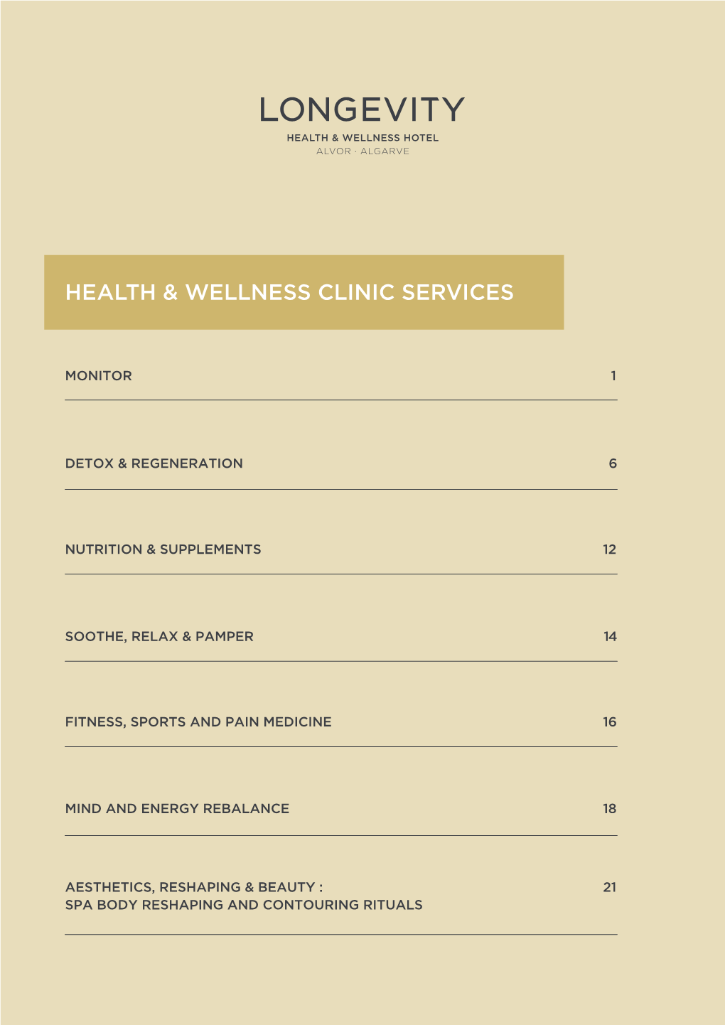 Health & Wellness Clinic Services