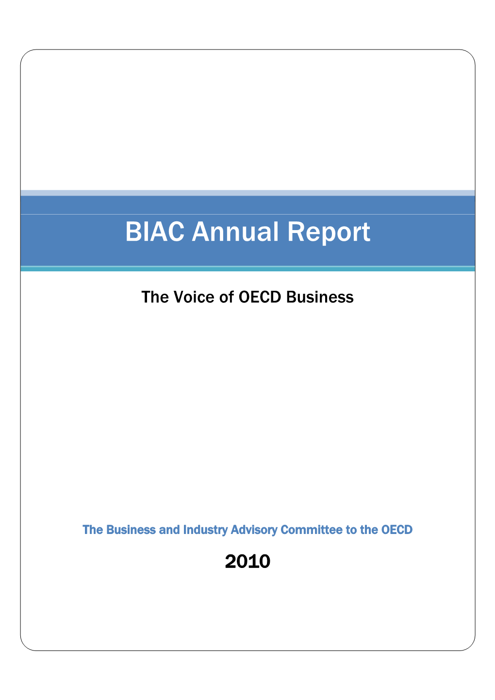 BIAC Annual Report