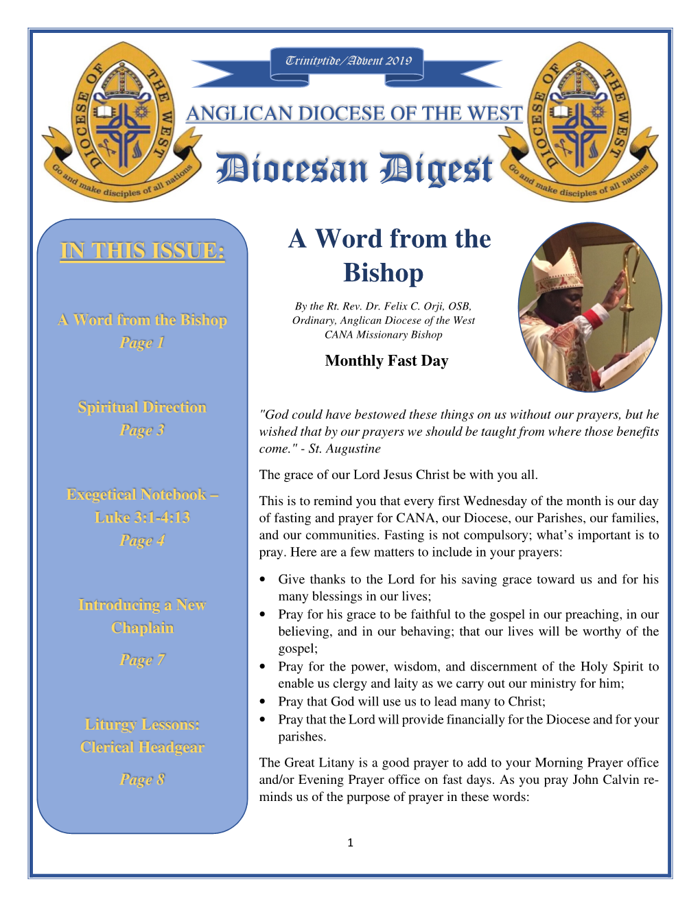 Diocesan Digest