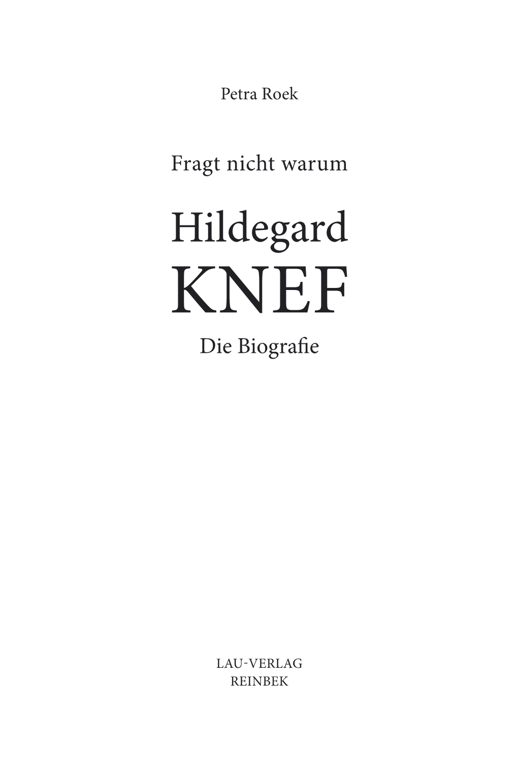 Hildegard Knef Biografie.Pdf