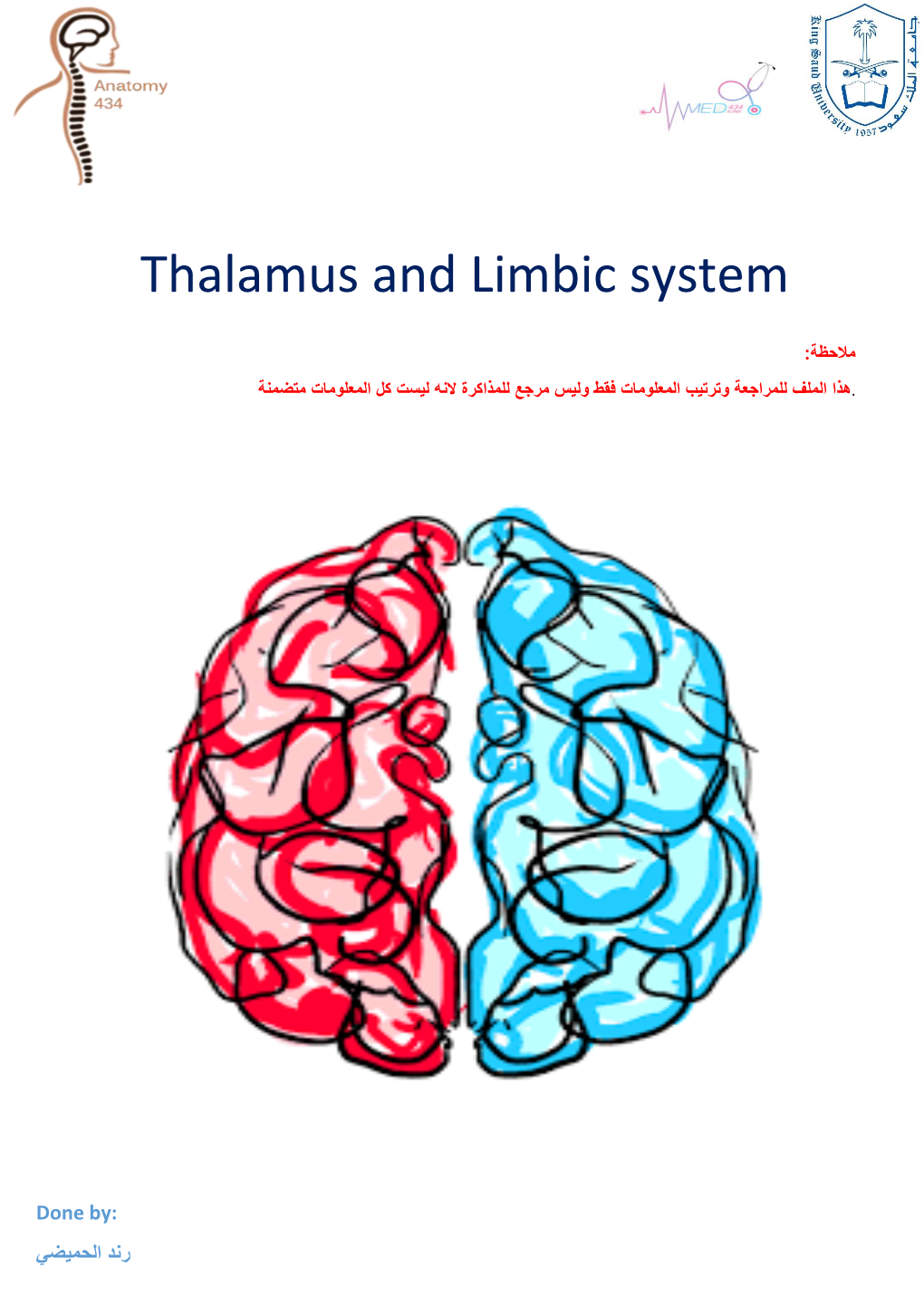 Thalamus and Limbic System