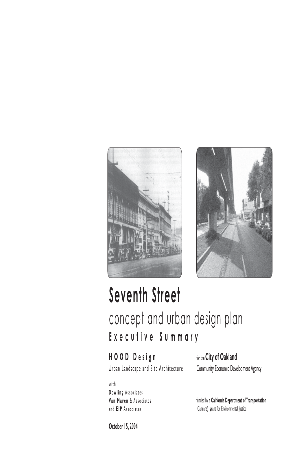 Seventh Street Concept and Urban Design Plan Executive Summary