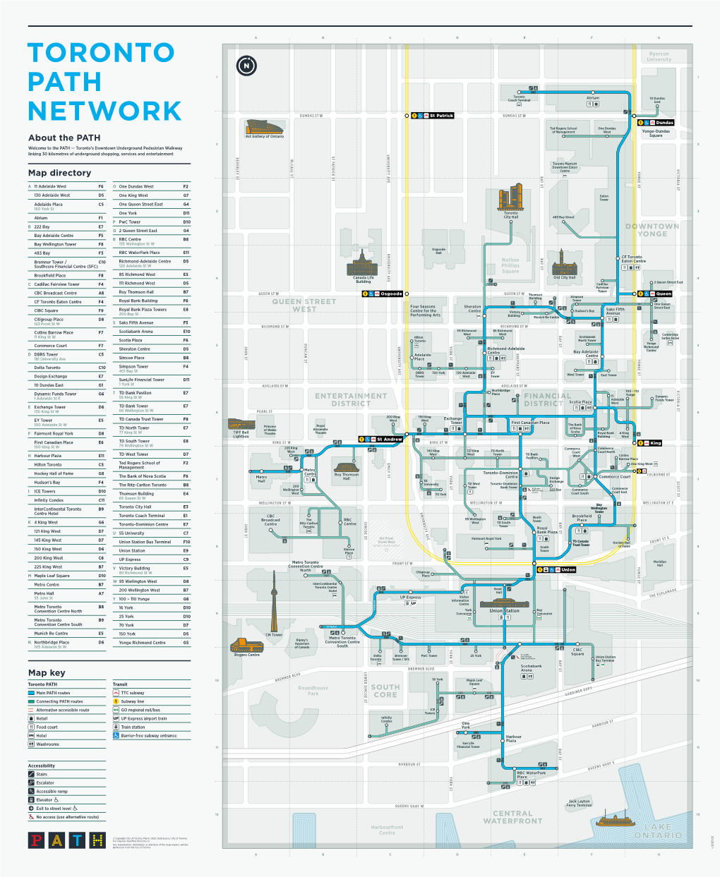 Toronto Path Network