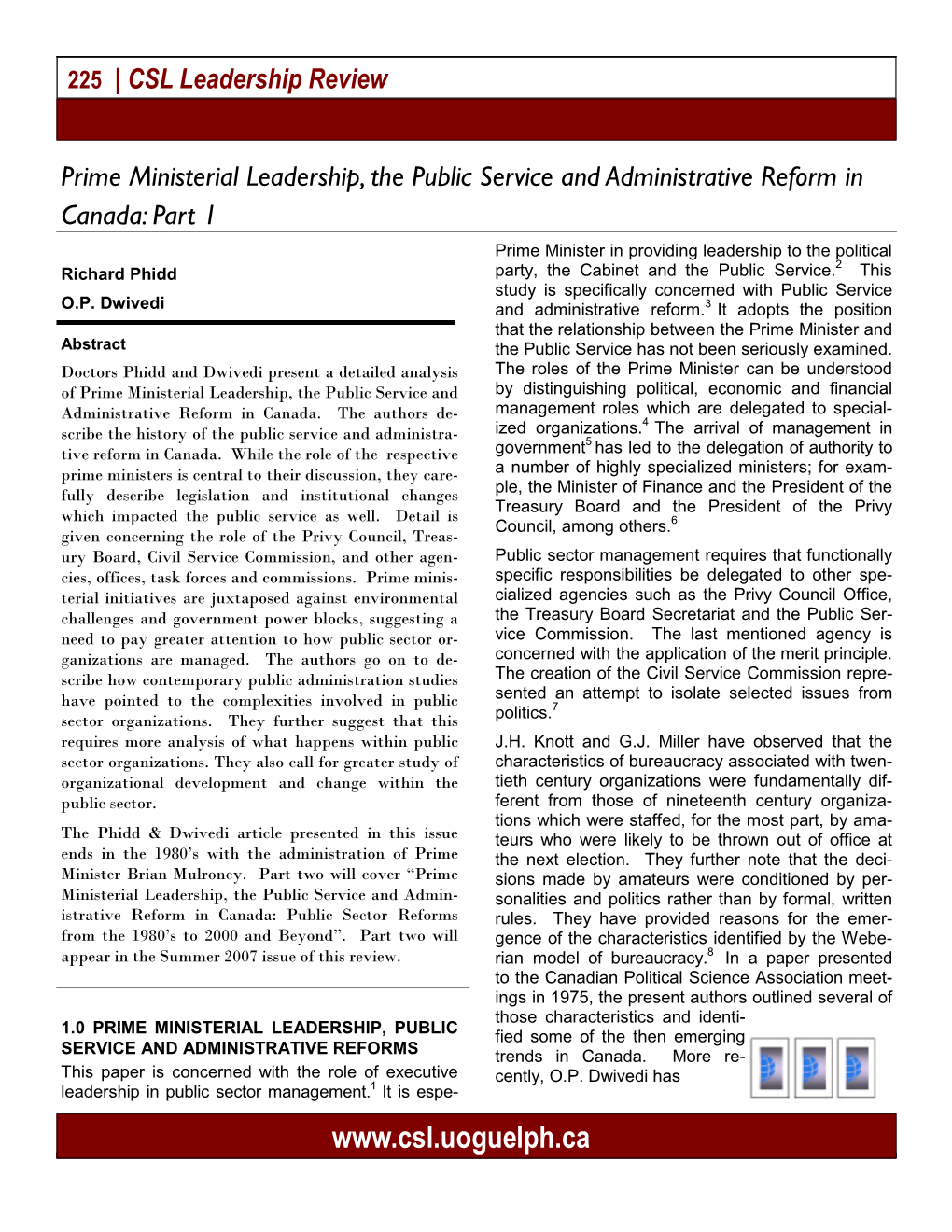 226 | CSL Leadership Review