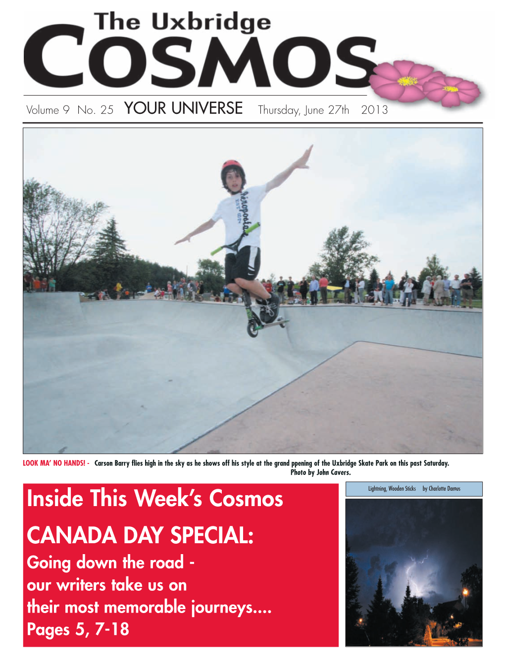 Inside This Week's Cosmos CANADA DAY SPECIAL