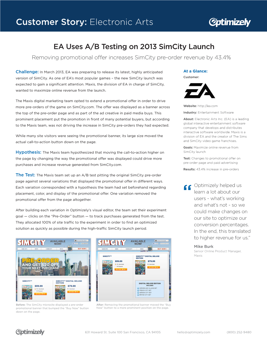 Customer Story: Electronic Arts