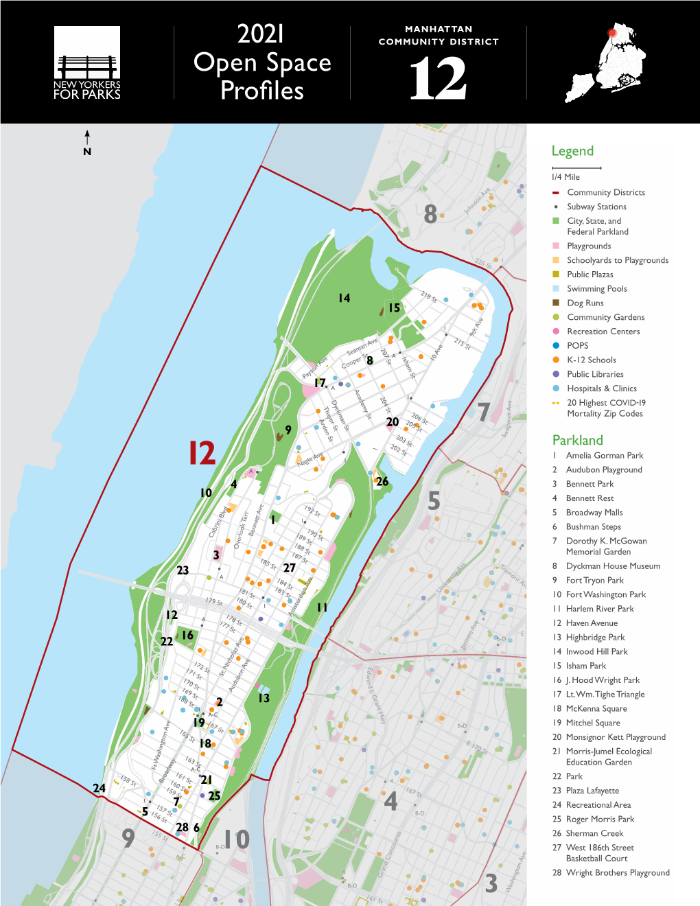 2014 City Council District Profiles 2021 Open Space Profiles