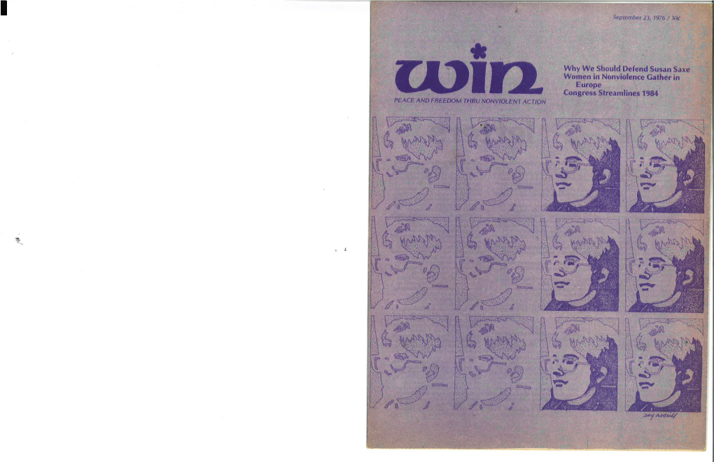 WIN Magazine V12 N31 1976