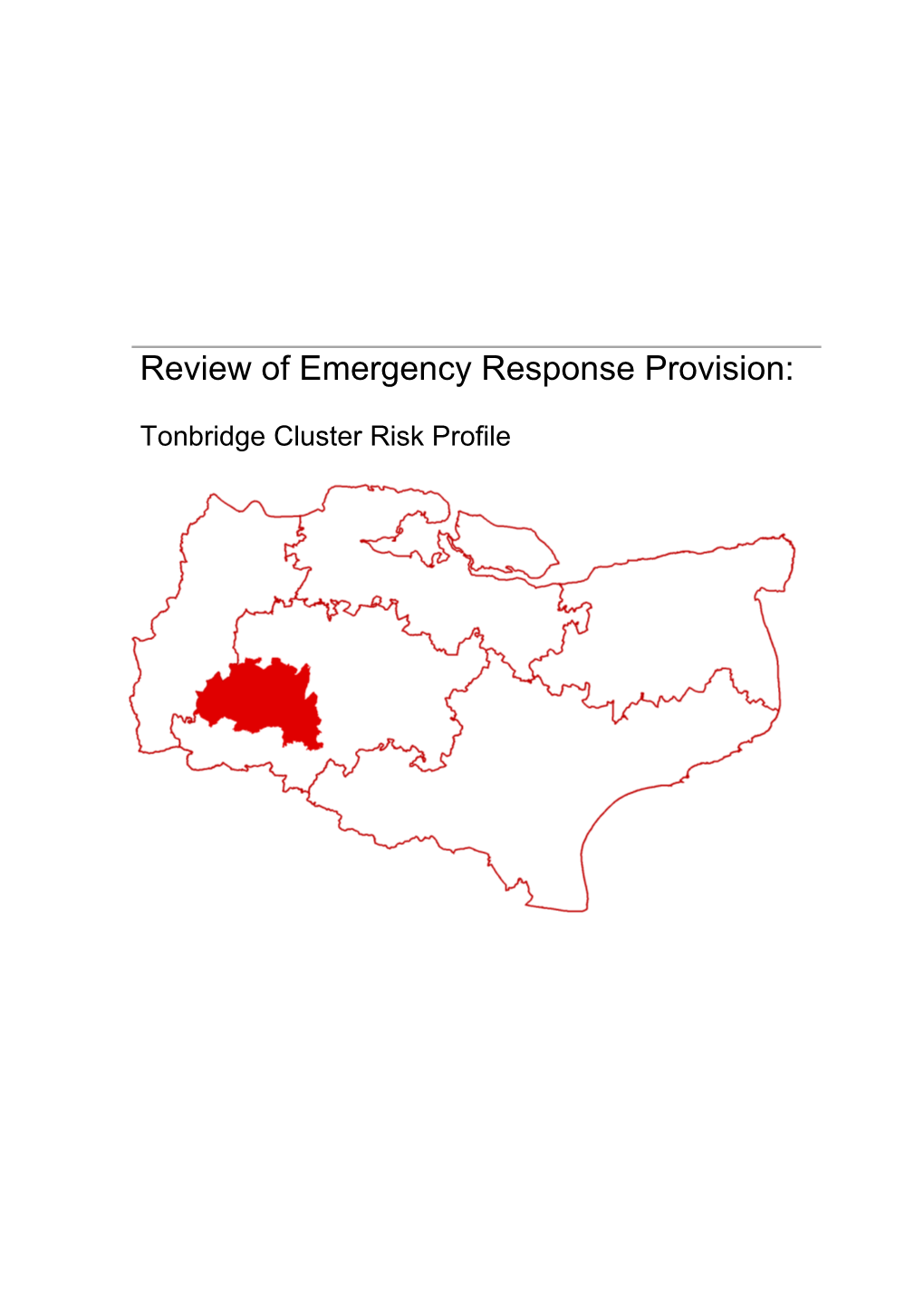 Review of Emergency Response Provision