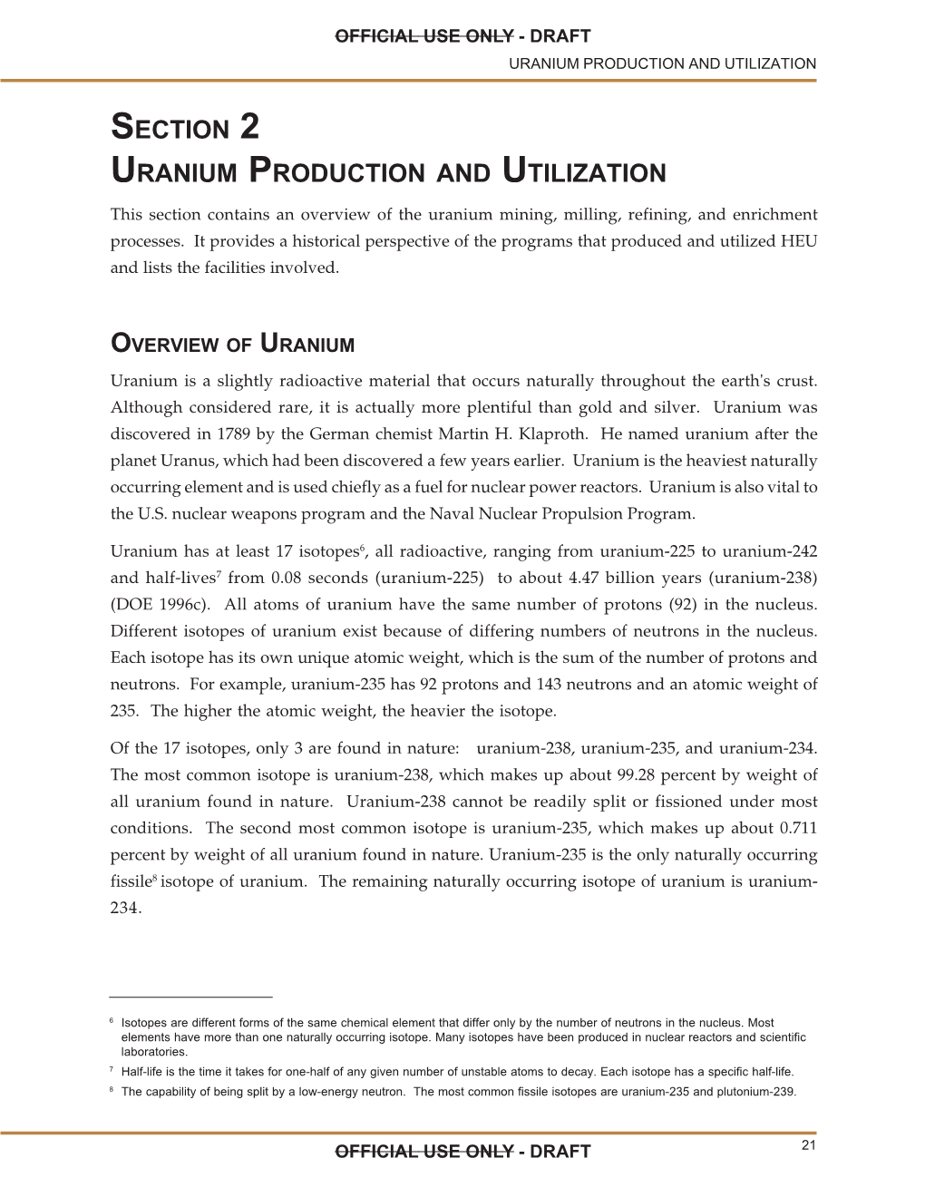 Highly Enriched Uranium: Striking a Balance