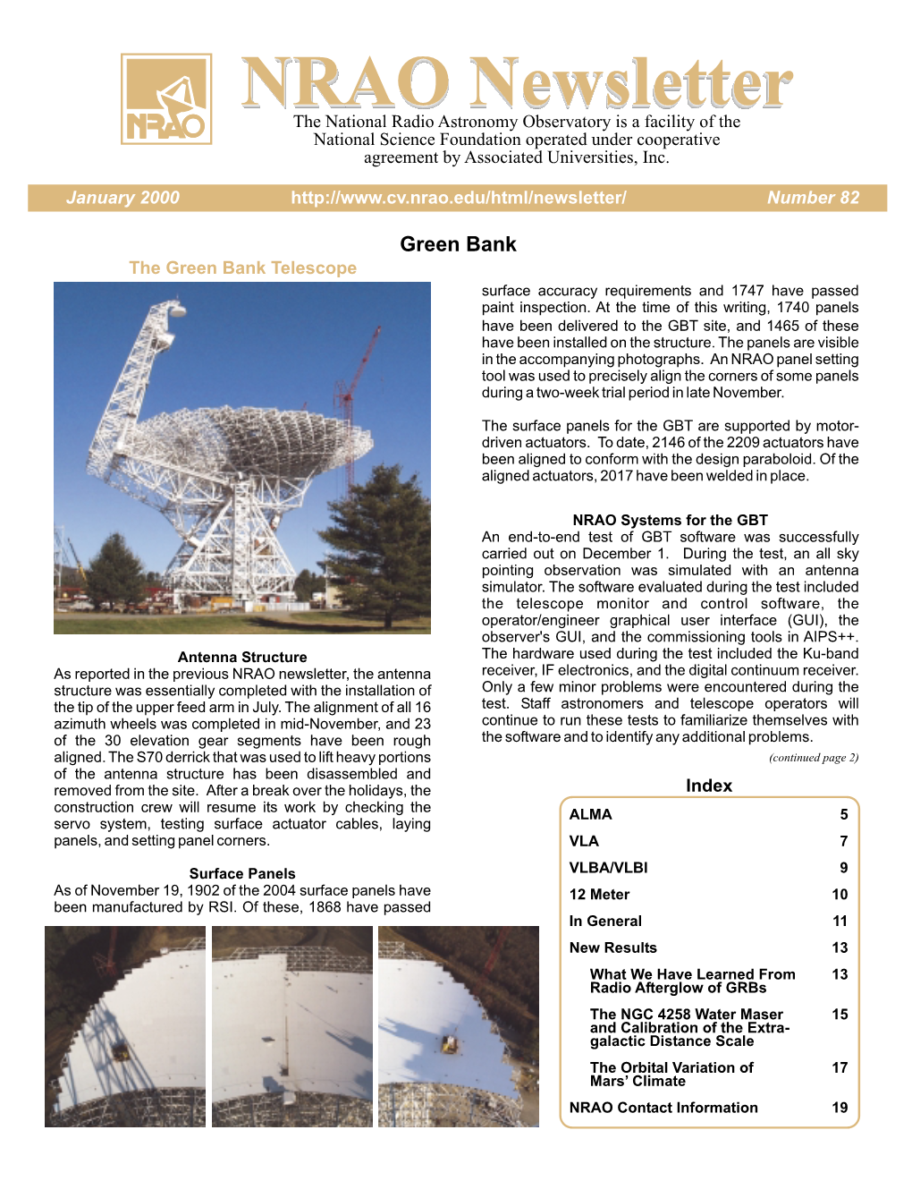 NRAO Newsletter