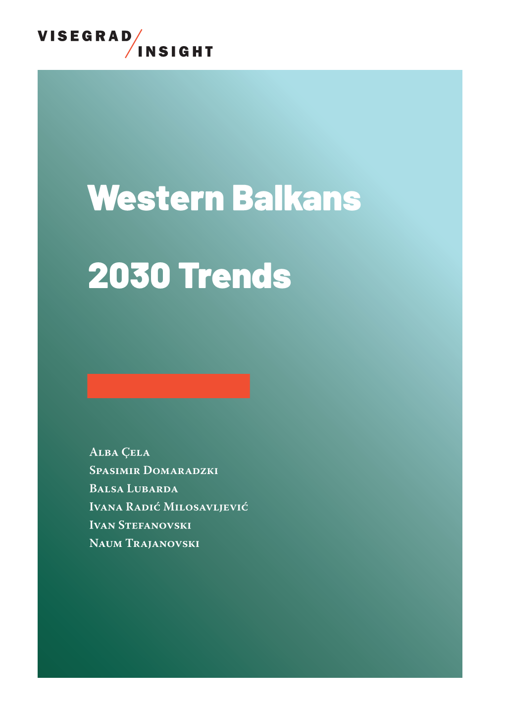 Western Balkans 2030 Trends