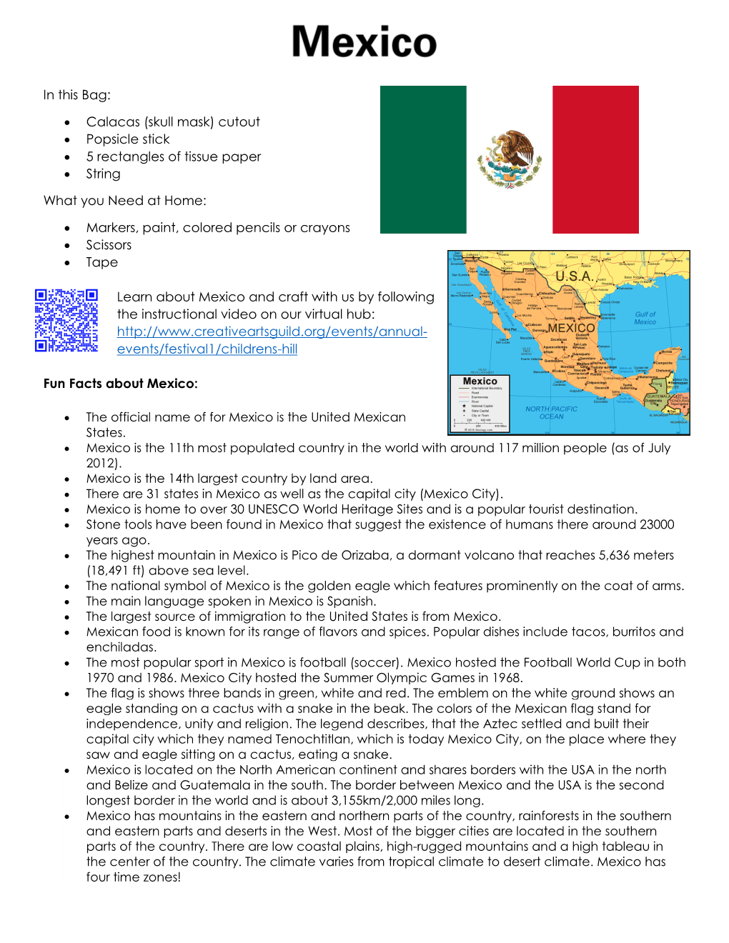 Explore Mexico with Fun Facts