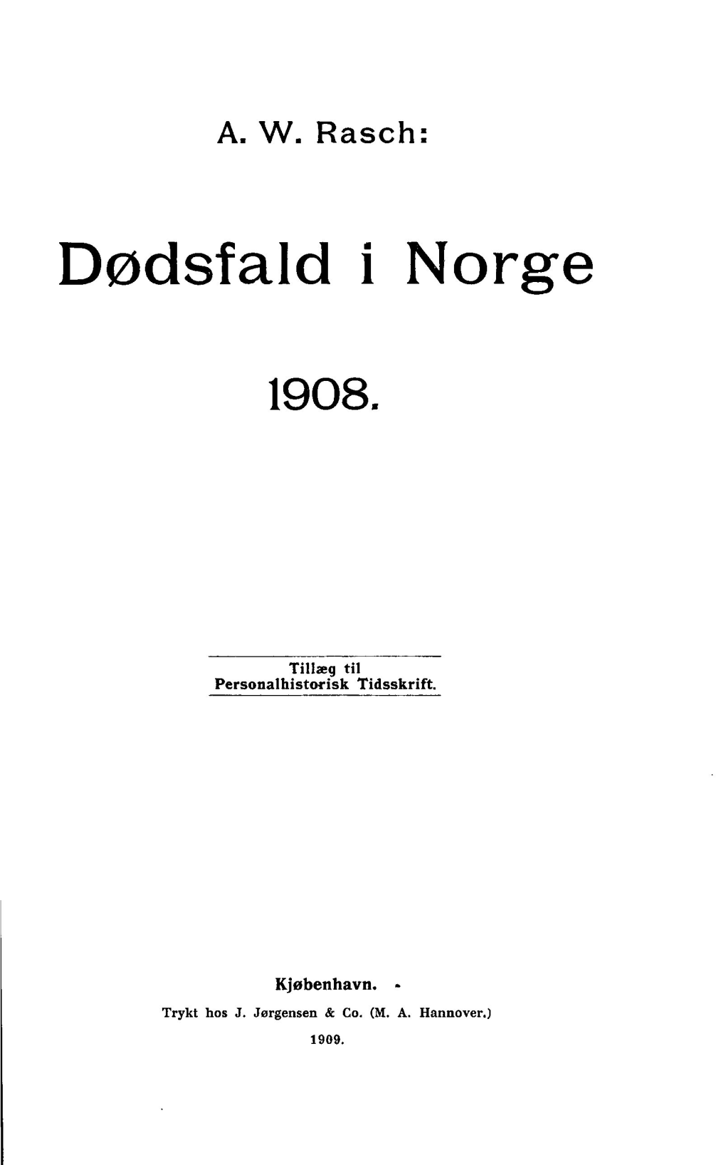 Dødsfald I Norge