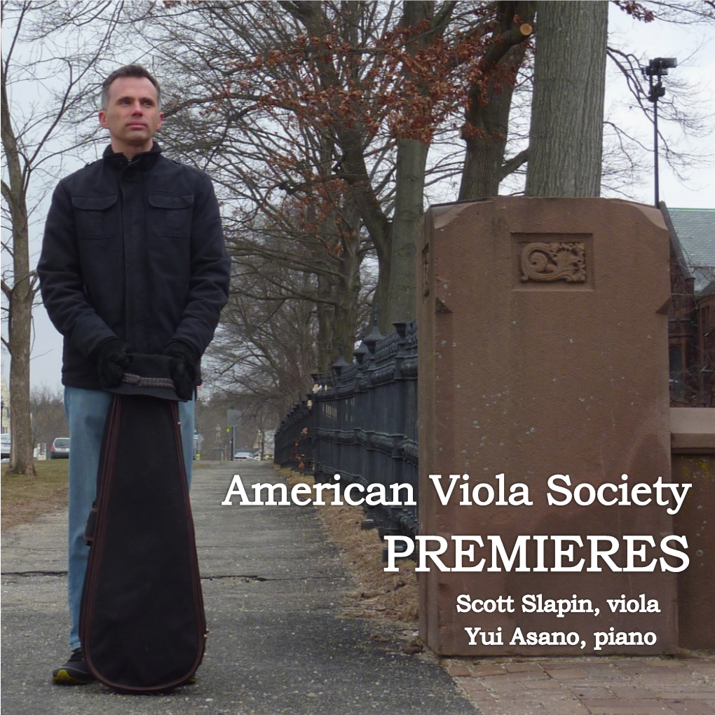 American Viola Society Premieres