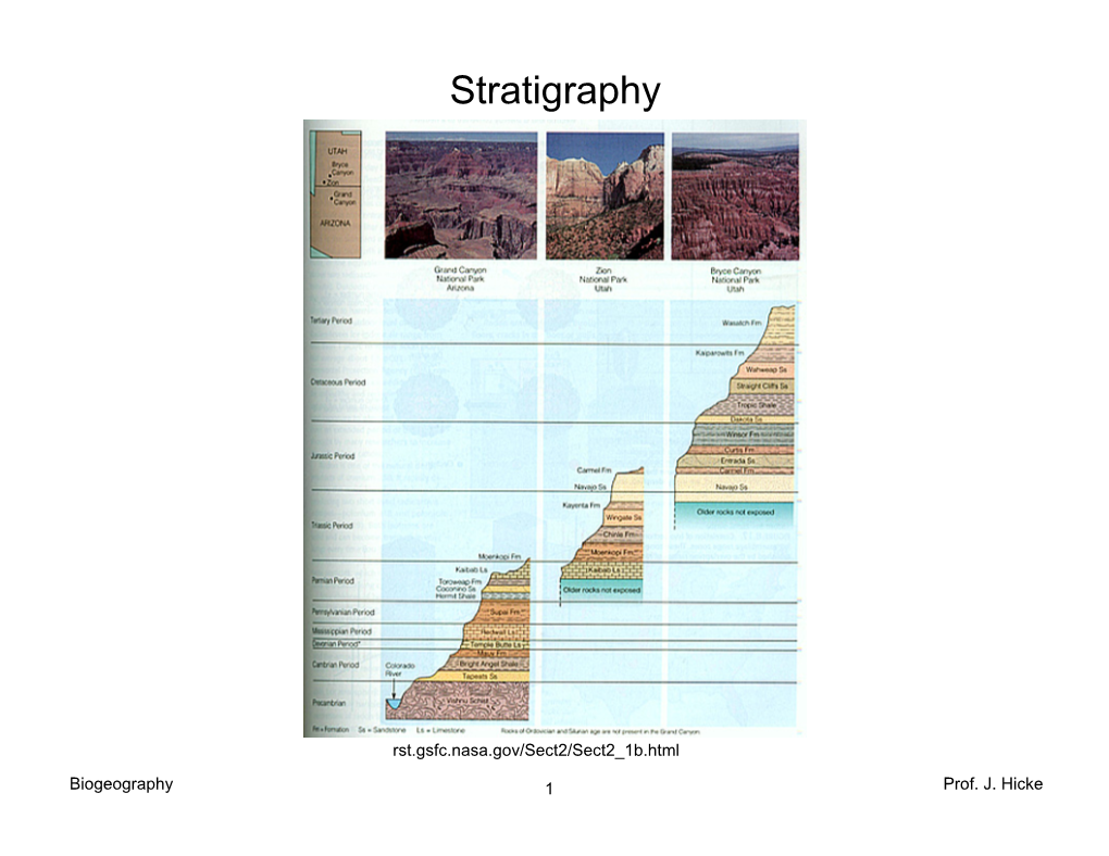 Stratigraphy