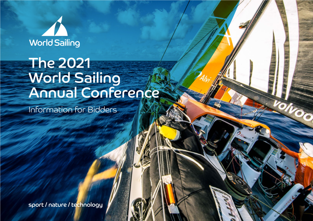 The 2021 World Sailing Annual Conference Information for Bidders