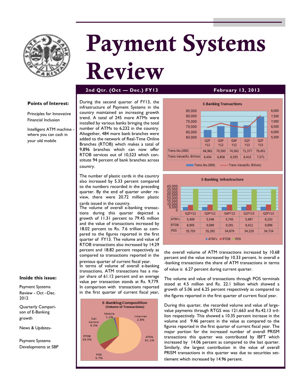 Payment Systems Review 2Nd Qtr