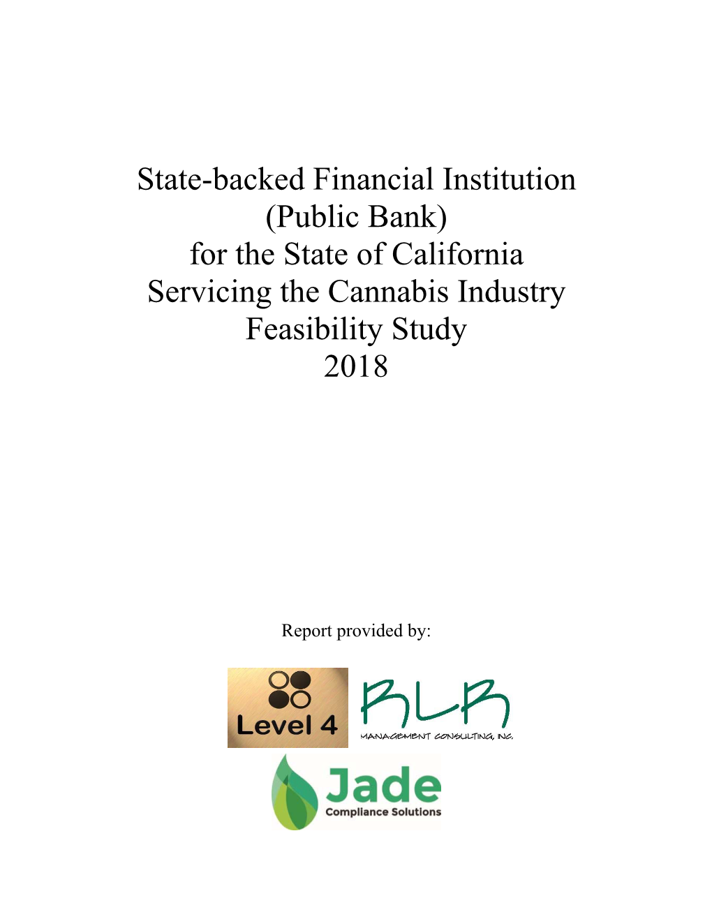 Feasibility Study Full Report