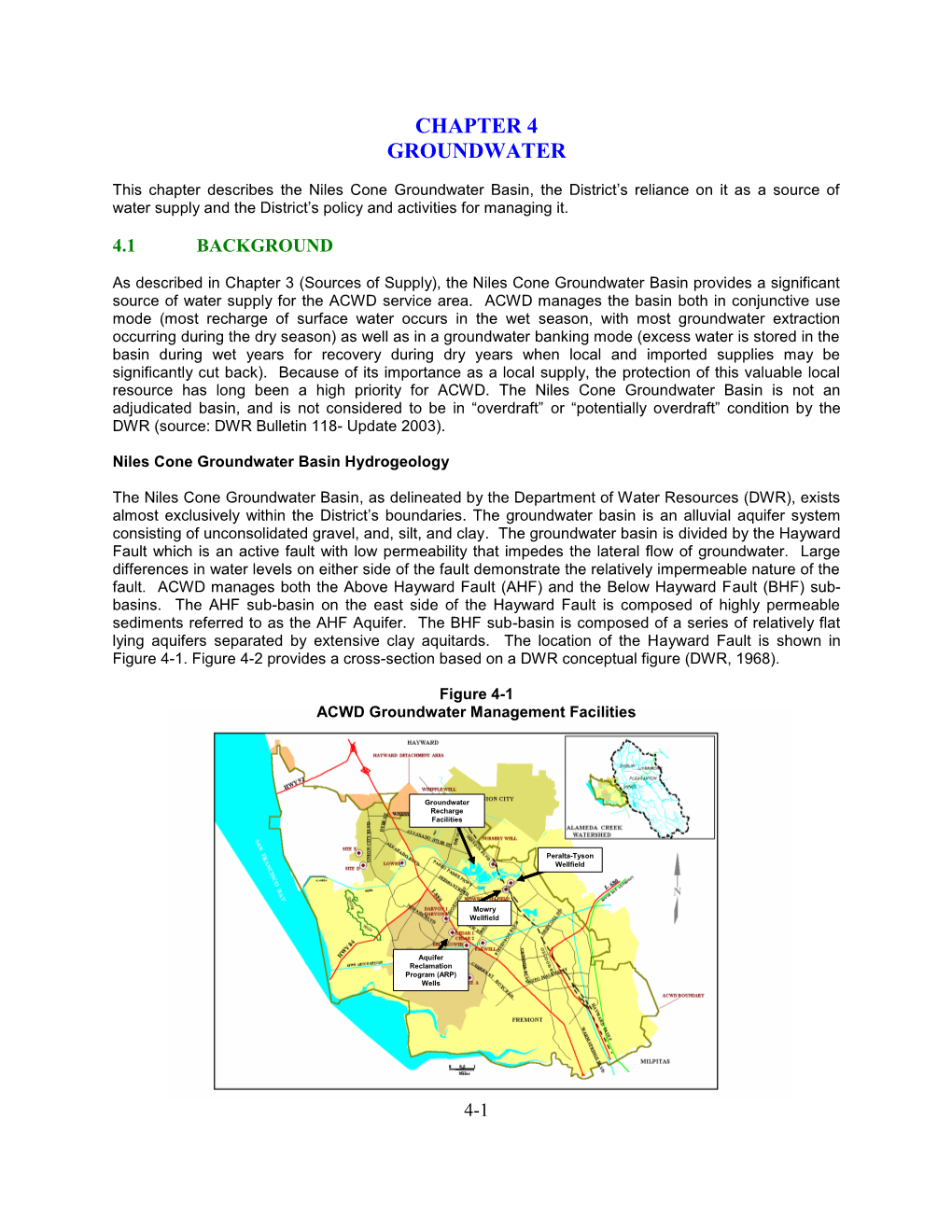 Chapter 4 Groundwater