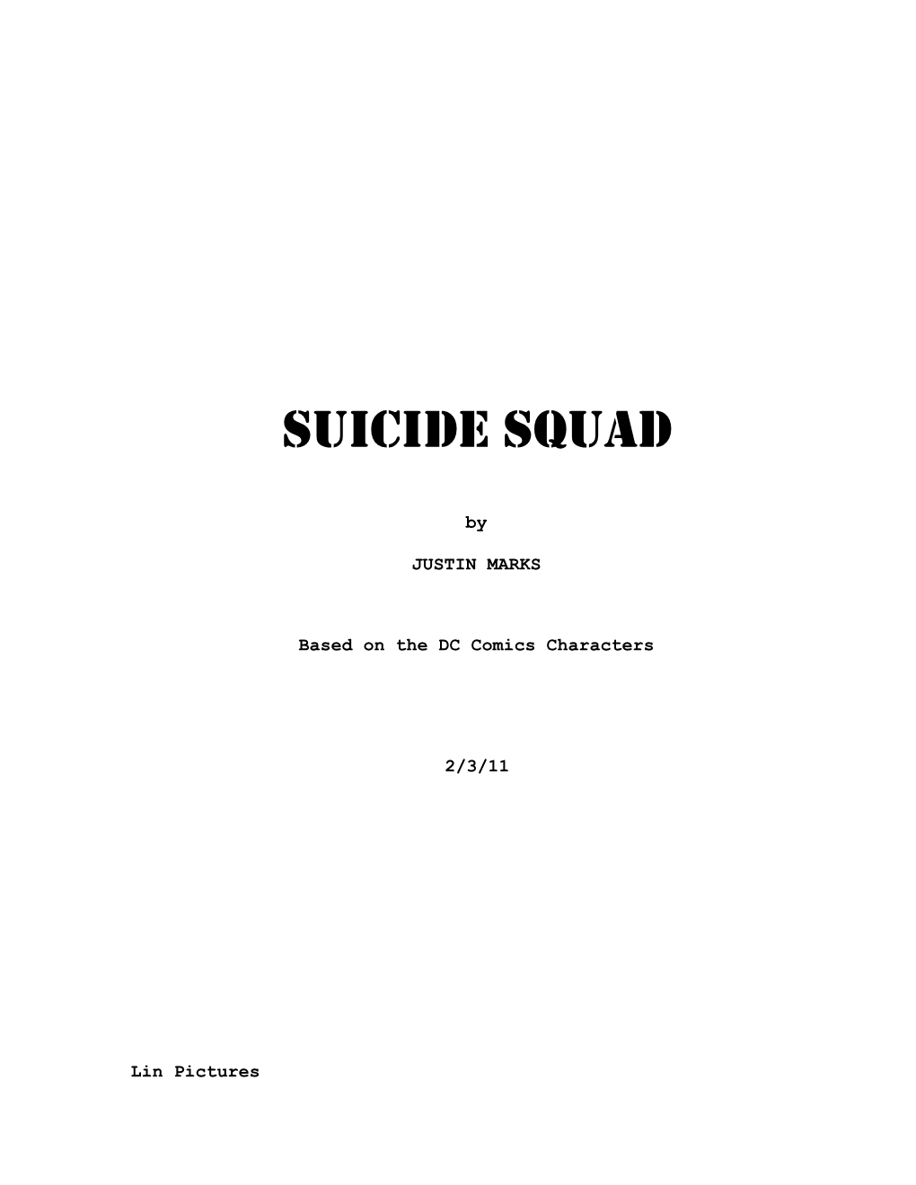 Suicide Squad