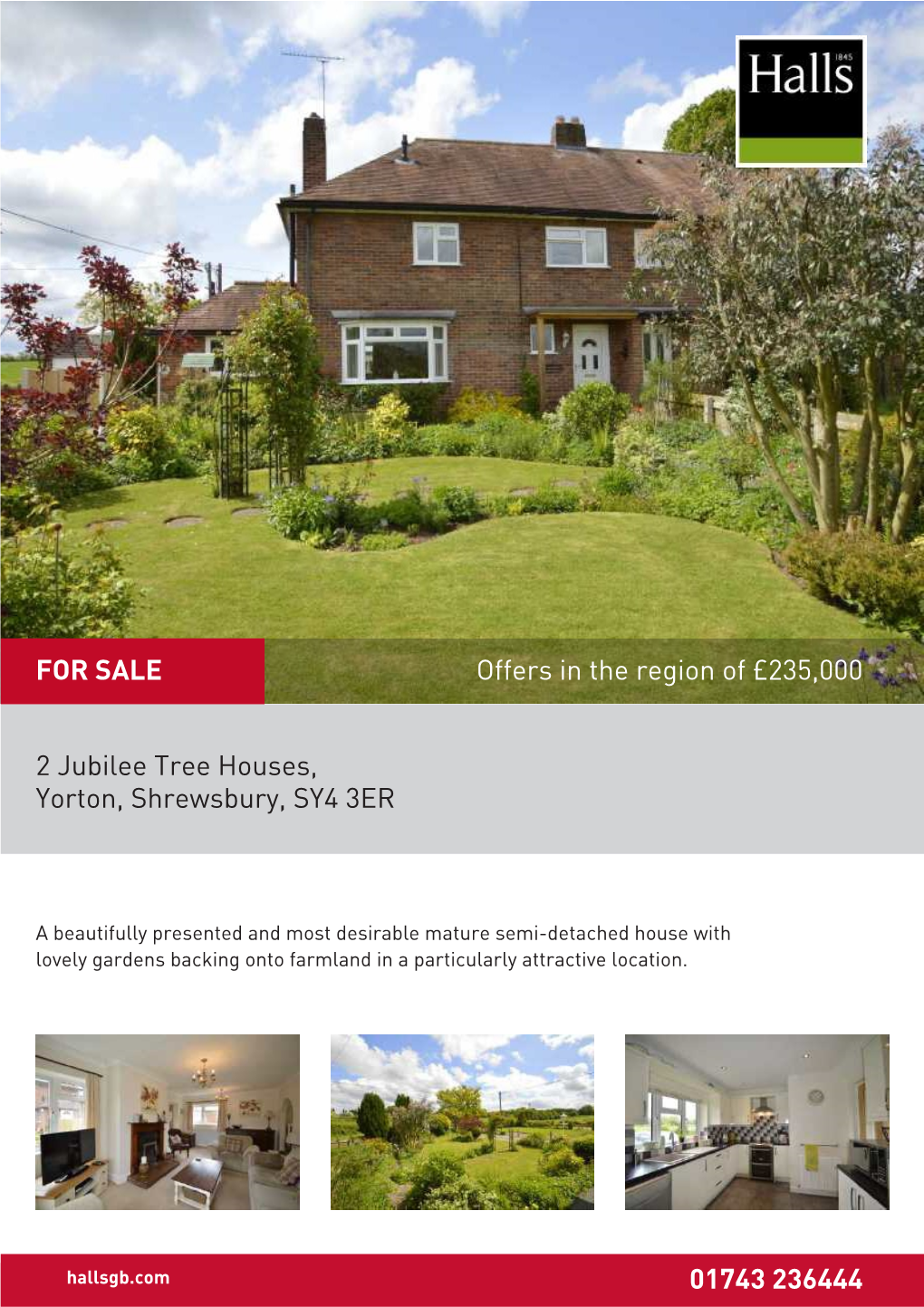 2 Jubilee Tree Houses, Yorton, Shrewsbury, SY4 3ER