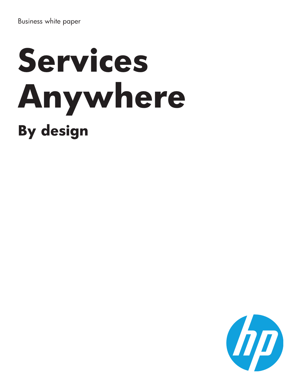 Services Anywhere