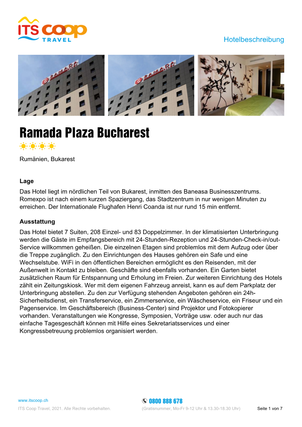 Ramada Plaza Bucharest