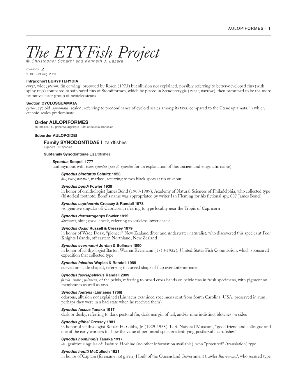 The Etyfish Project © Christopher Scharpf and Kenneth J