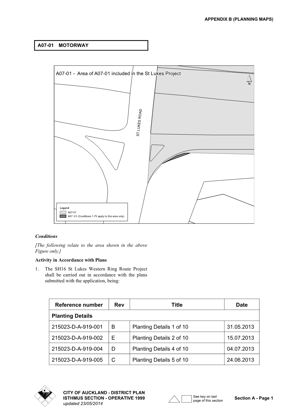 Appendix B Section A