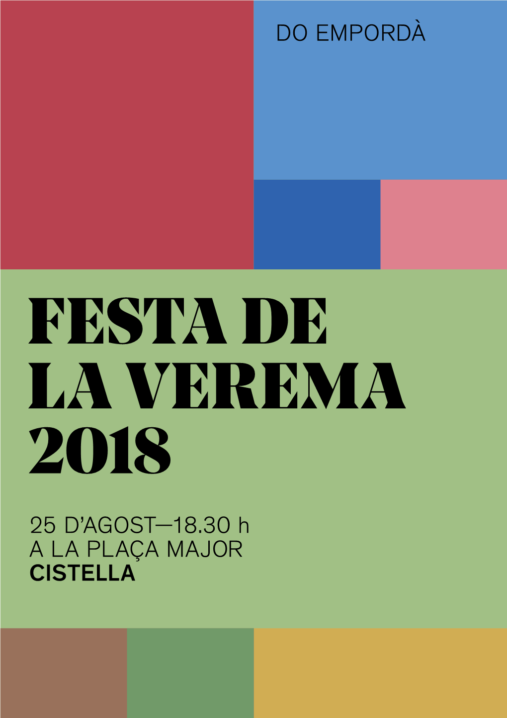 Festa De La Verema 2018
