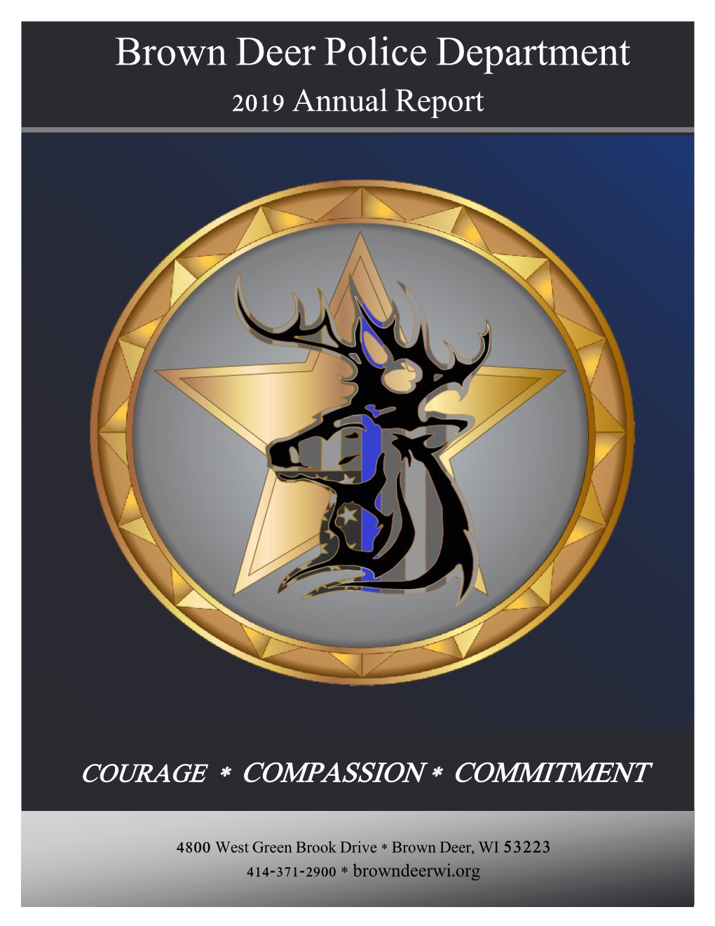 Brown Deer Police Department 2019 Annual Report