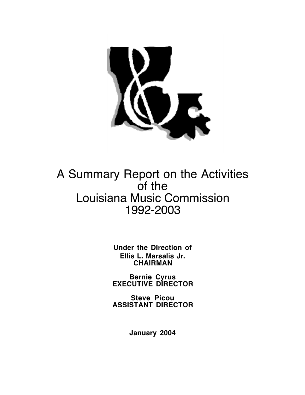 LMC Summary Report 1992-2003